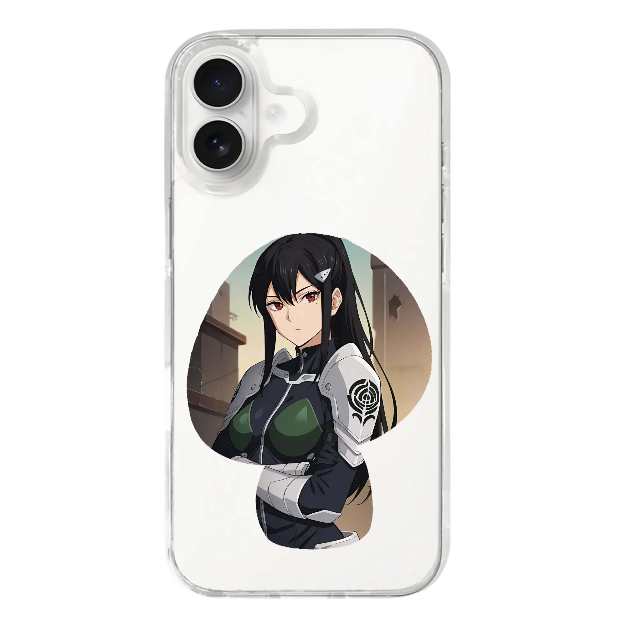 怪獣8号 グッズ,亜白ミナ - iPhone 17シリーズ 透明スマホケース – 薄型・耐衝撃・精密フィット保護カバー